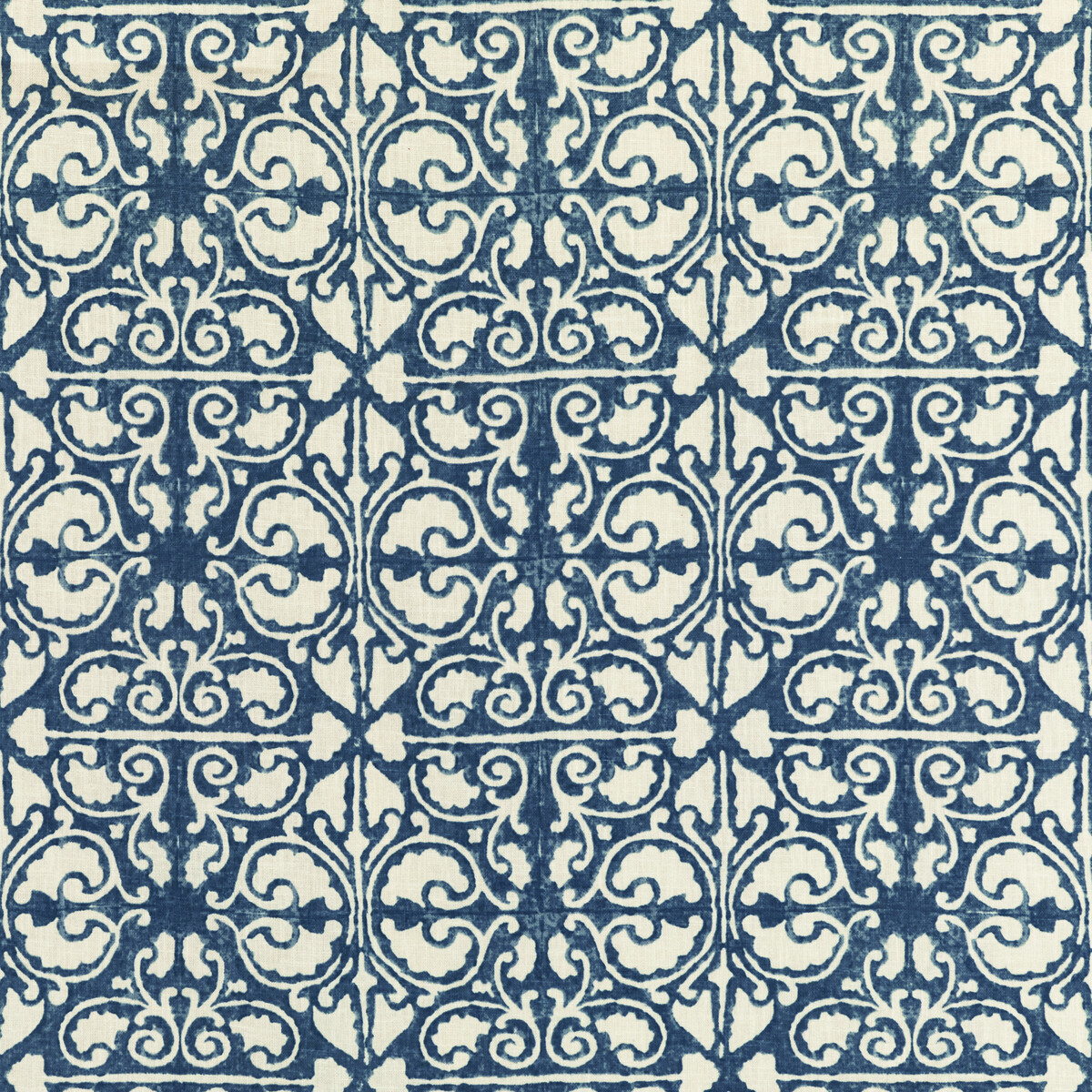 Kravet Basics Agra Tile.50.0 Kravet Basics Multipurpose Fabric in Agra Tile-50/Indigo/White/Dark Blue